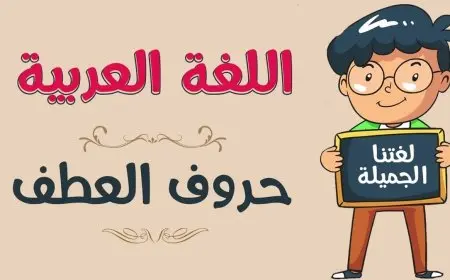 جمل فيها حروف العطف