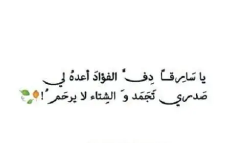 ابيات شعر عن الحب بالفصحى