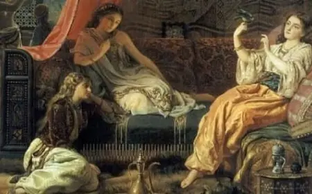 شعر غزل فاحش في وصف جسد المرأة جاهلي
