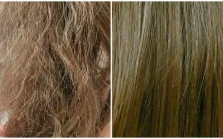 علاج الشعر الهايش والمموج