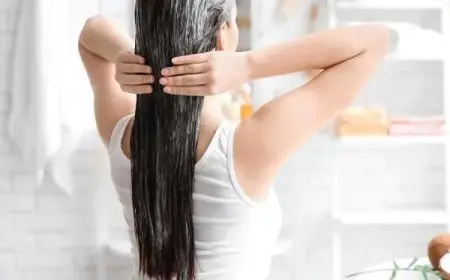 سحب لون الشعر بالزبادي