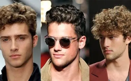 كيفية جعل الشعر كيرلي للرجال