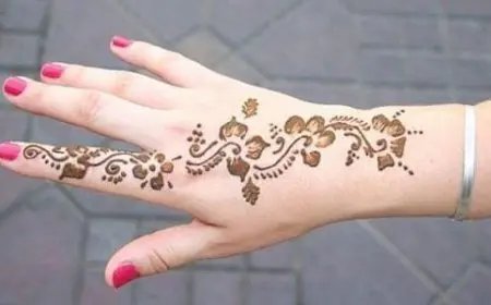 كيفية صنع طوابع الحناء