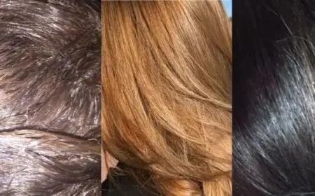 بودرة تفتيح الشعر بدون أمونيا