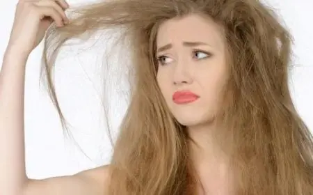 علاج الشعر التالف والمتقصف والخفيف