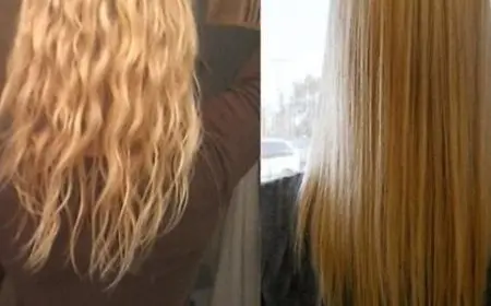 علاج الشعر الجاف والخشن