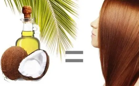 كيفية استخدام زيت جوز الهند للشعر الجاف