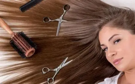 طريقة العناية بالشعر الجاف