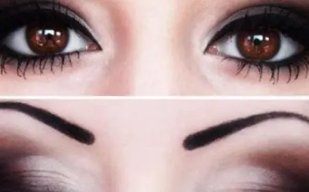 مكياج تكبير العيون بالخطوات