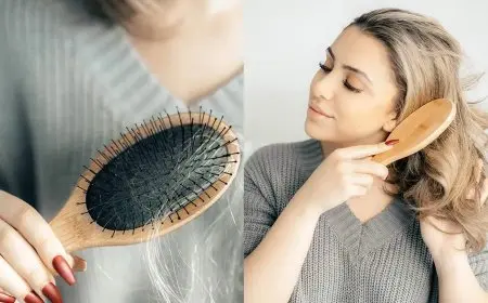 الفرق بين تساقط الشعر الطبيعي والغير طبيعي