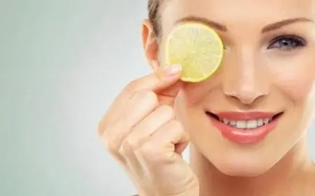 ماسك العسل والليمون لتفتيح البشرة