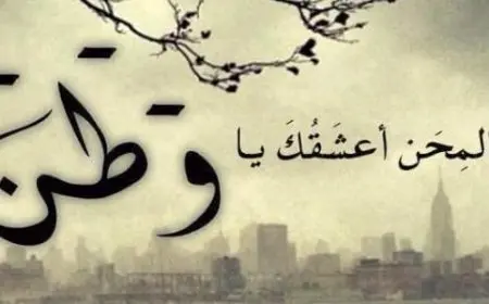 شعر عن الوطن لكبار الشعراء