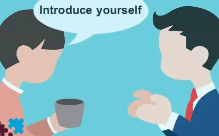 تحدث عن نفسك بالإنجليزي