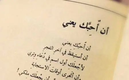 أبيات شعر عن الحب قصيرة