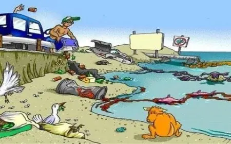 بحث عن تلوث المياه كامل