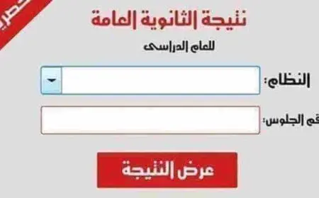 نتيجة الثانوية العامة: موعد نتيجة الثانوية العامة 2024