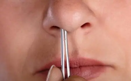 أفضل طرق إزالة شعر الأنف