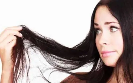 زيوت لتنعيم الشعر