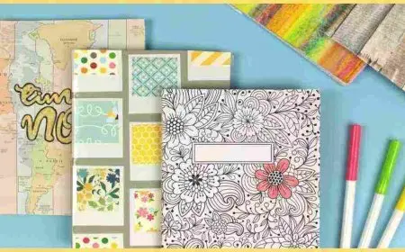 افكار لتزيين الدفاتر رائعة