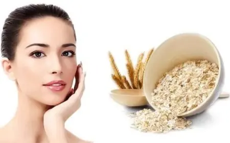 فوائد اللبن والشوفان للوجه