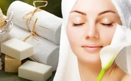 خلطة صابونية بياض الثلج لتفتيح البشرة