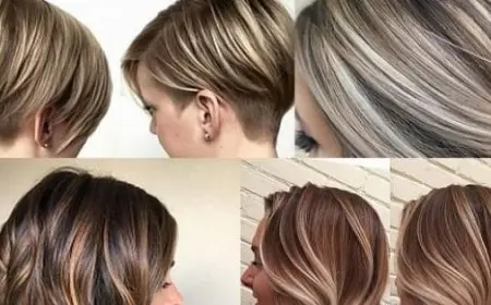 أحدث قصات الشعر للبنات 2024