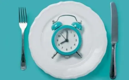 جدول الأكل في الصيام المتقطع