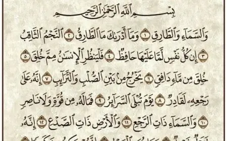 تفسير سورة الطارق