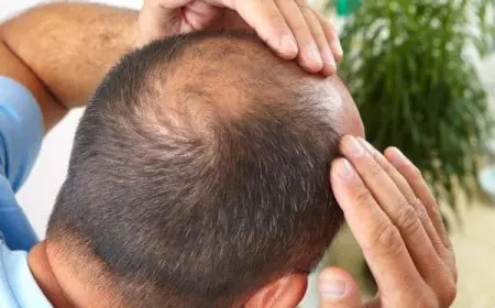 علاج تساقط الشعر عند الرجال بوصفات الطبيعية