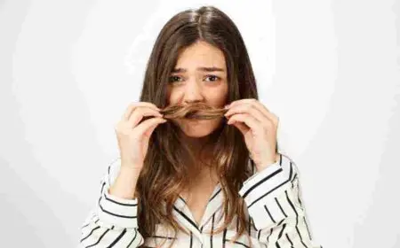 علاج رائحة الشعر الكريهه