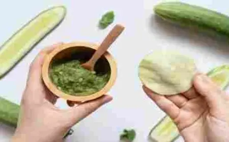 فوائد الخيار للبشرة الدهنية