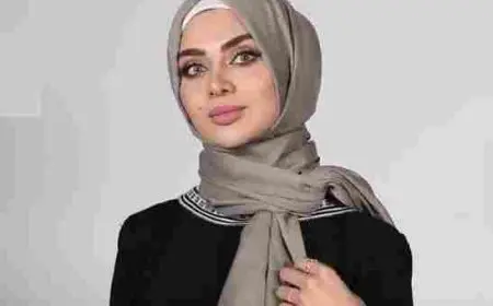 لفات حجاب للوجه الطويل