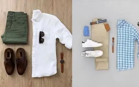 تناسق الألوان في الملابس الرجالي مع الصور