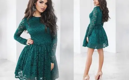 أجمل فساتين سهرة قصيرة 2024