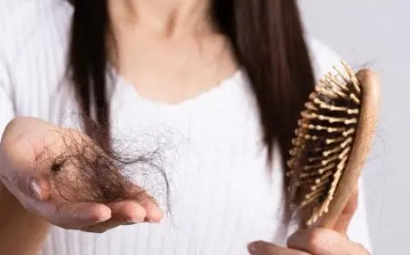 متى يكون تساقط الشعر خطير