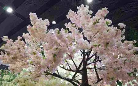 طريقة عمل شجرة من الورد الصناعى بالخطوات والصور