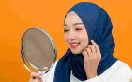 لفات حجاب للوجه البيضاوي