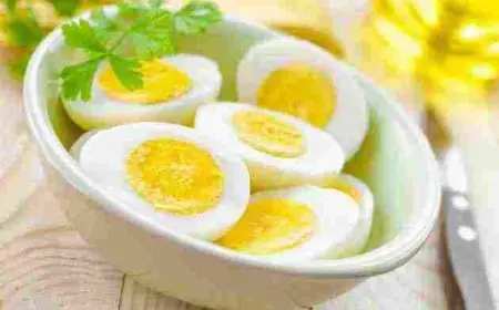 كم سعرة حرارية في البيض المسلوق