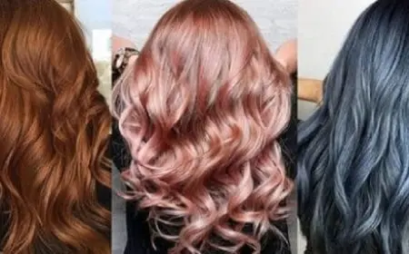 صبغة خالية من الأمونيا بعد البروتين