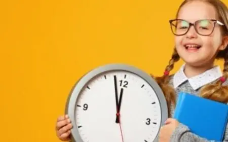 أفكار لعمل ساعة للأطفال