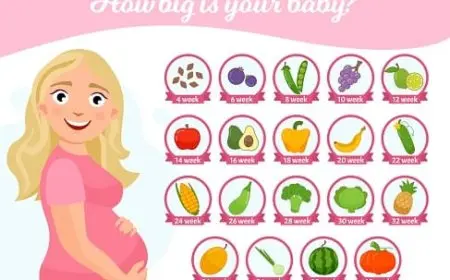 حجم الجنين في الشهر الخامس بالفواكه