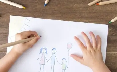 تحليل رسم الطفل لوالديه