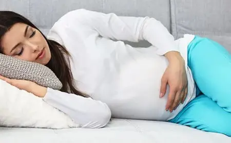 متى ينتهي البلغم عند الحامل