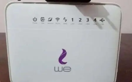 كيفية تسجيل الدخول إلى راوتر We