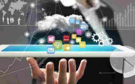 موضوع تعبير عن التكنولوجيا بالعناصر