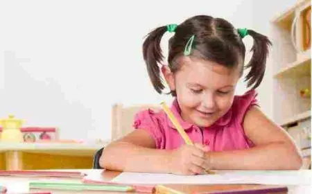 كيفية تعليم الطفل الكتابة لأول مرة