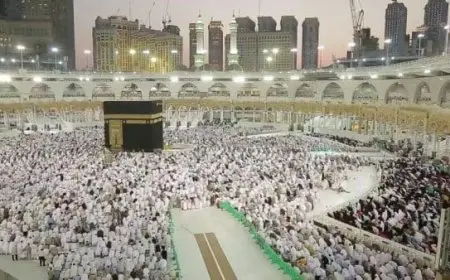 موقف الجمرات كم يبعد عن الحرم