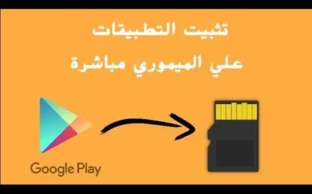 كيفية تنزيل تطبيق من جوجل بلاي إلى بطاقة sd