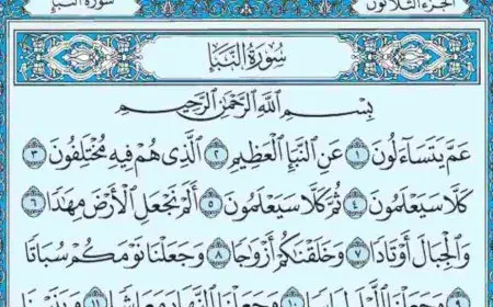 تفسير سورة النبأ للأطفال