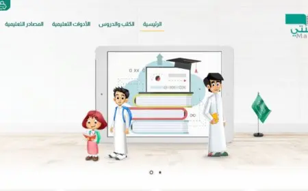 جدول الحصص في منصة مدرستي